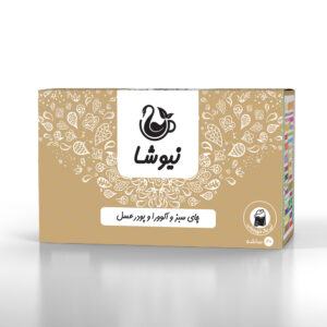 چای سبز و آلوورا و عسل